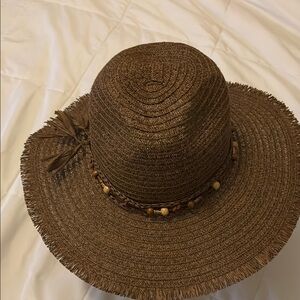 Elegant Brown Sun Hat